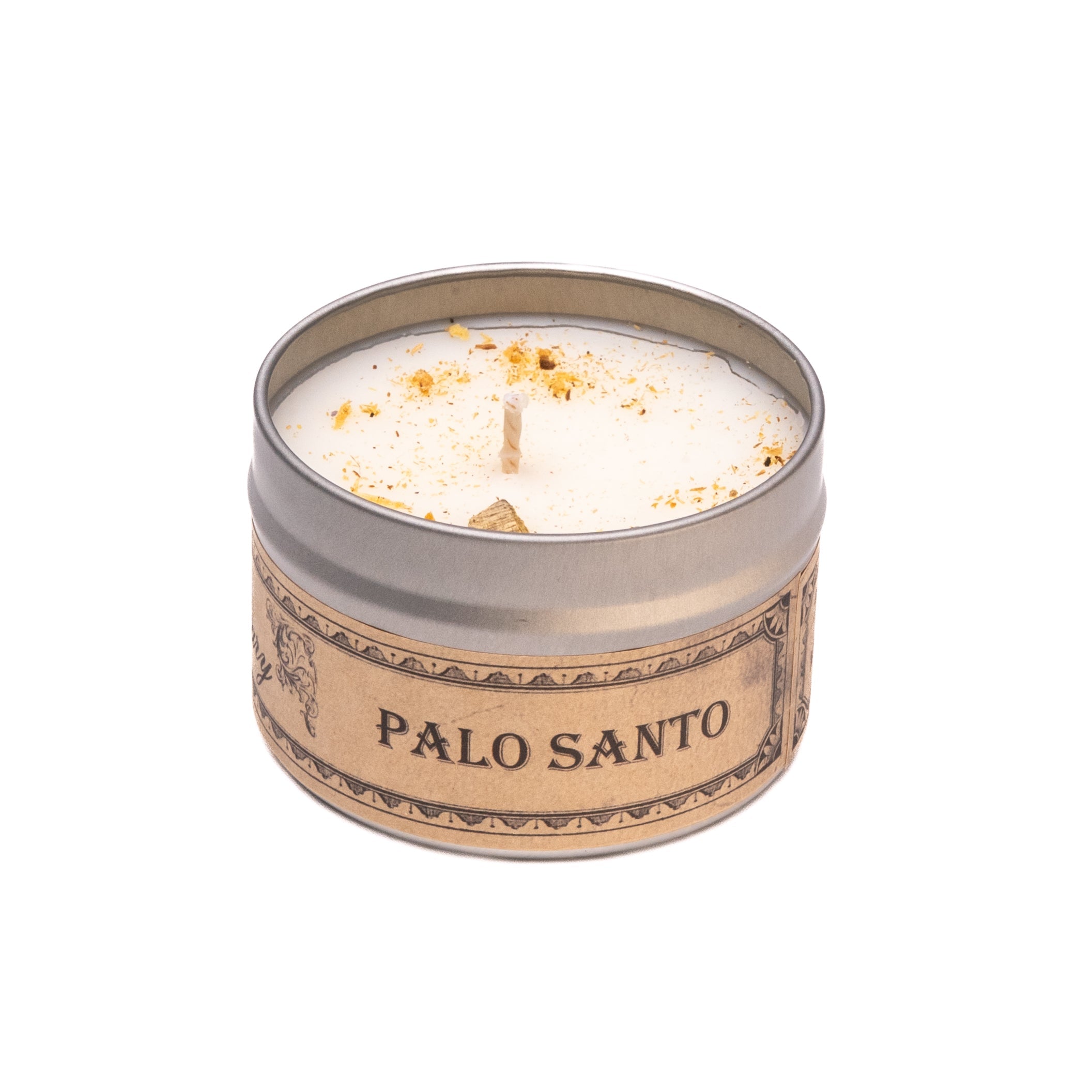 Palo Santo Botanical Candle - 4 oz Travel Tin