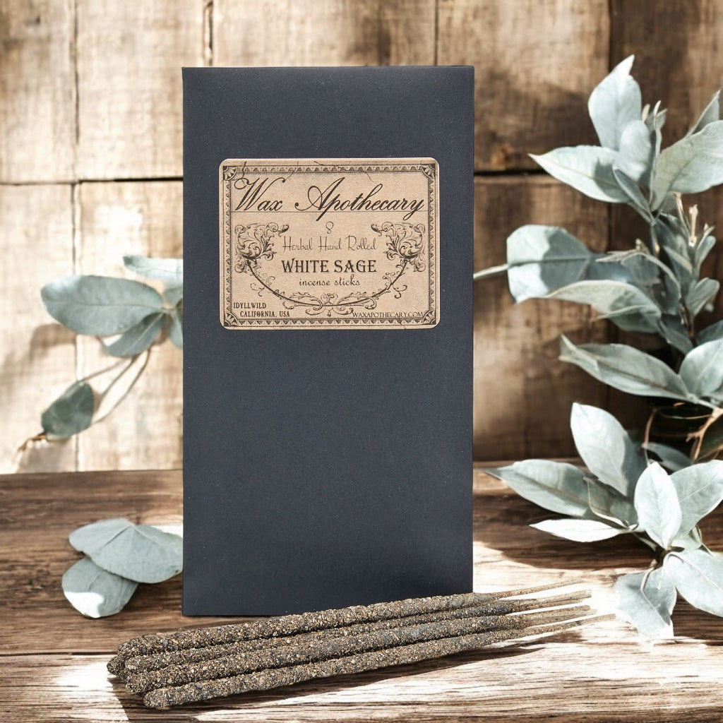 White Sage Ceremonial Incense - 8 Sticks