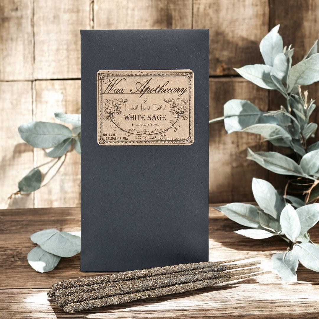 White Sage Ceremonial Incense - 8 Sticks