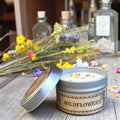 Wildflowers Botanical Candle - 4 oz Travel Tin