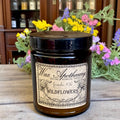 Wildflowers Botanical Candle - 6 oz Amber Jar