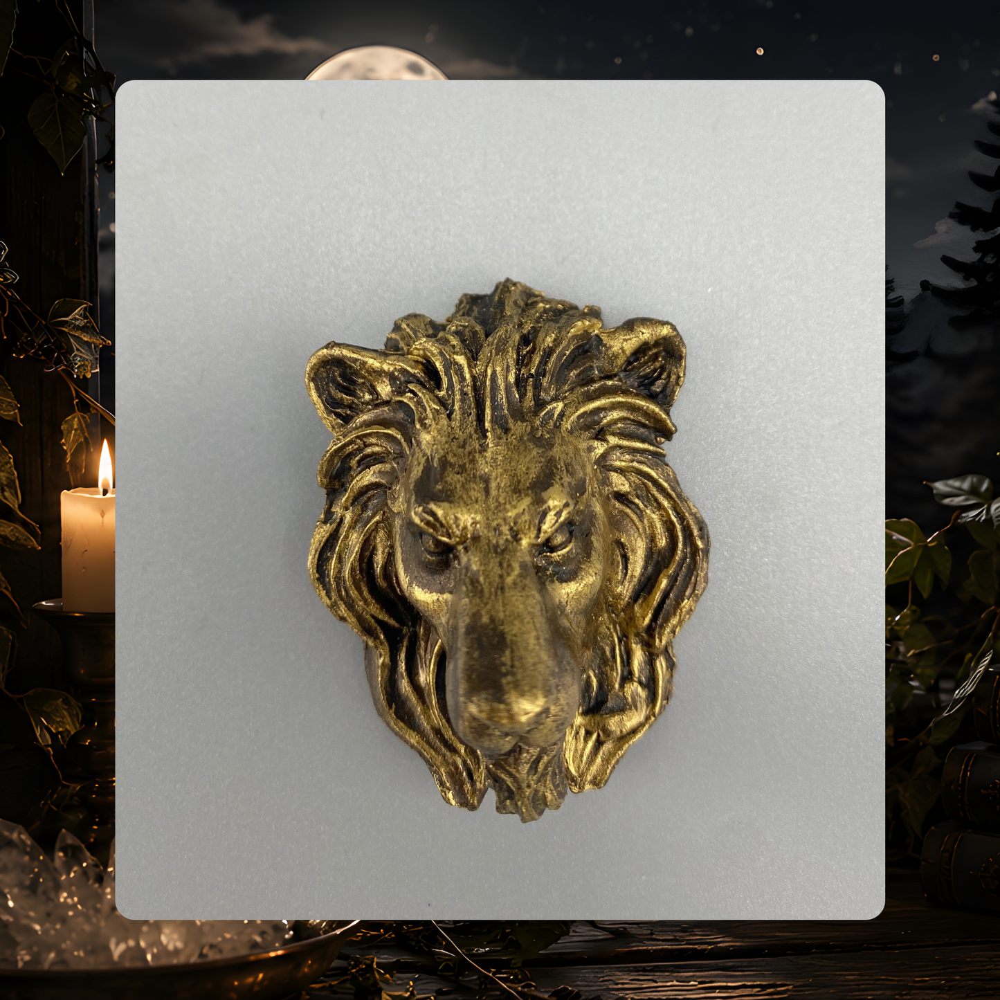 Lion's Head Magnet