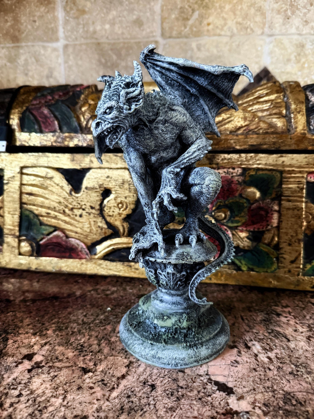 Medieval Gargoyle Statue