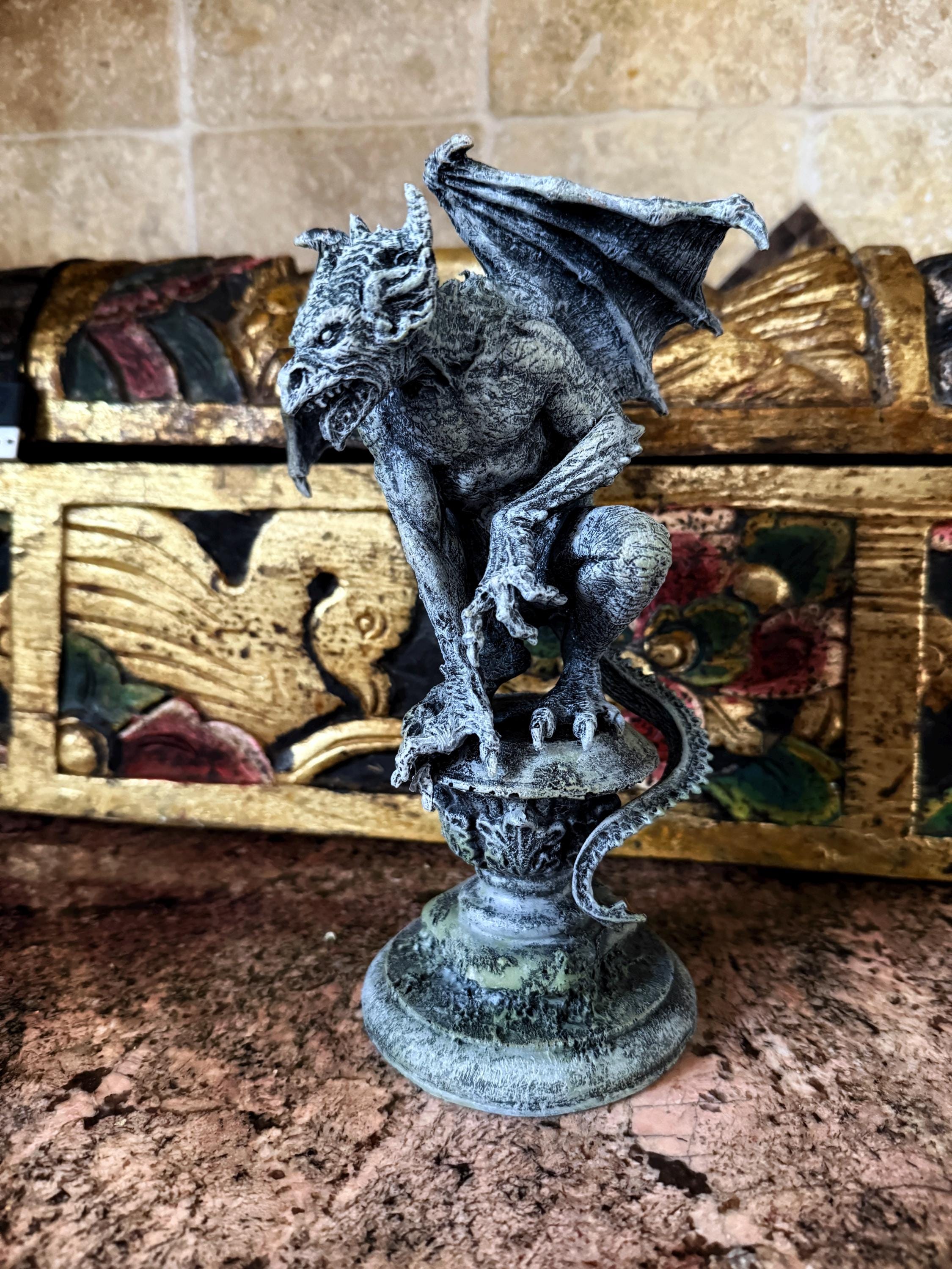 Medieval Gargoyle Statue