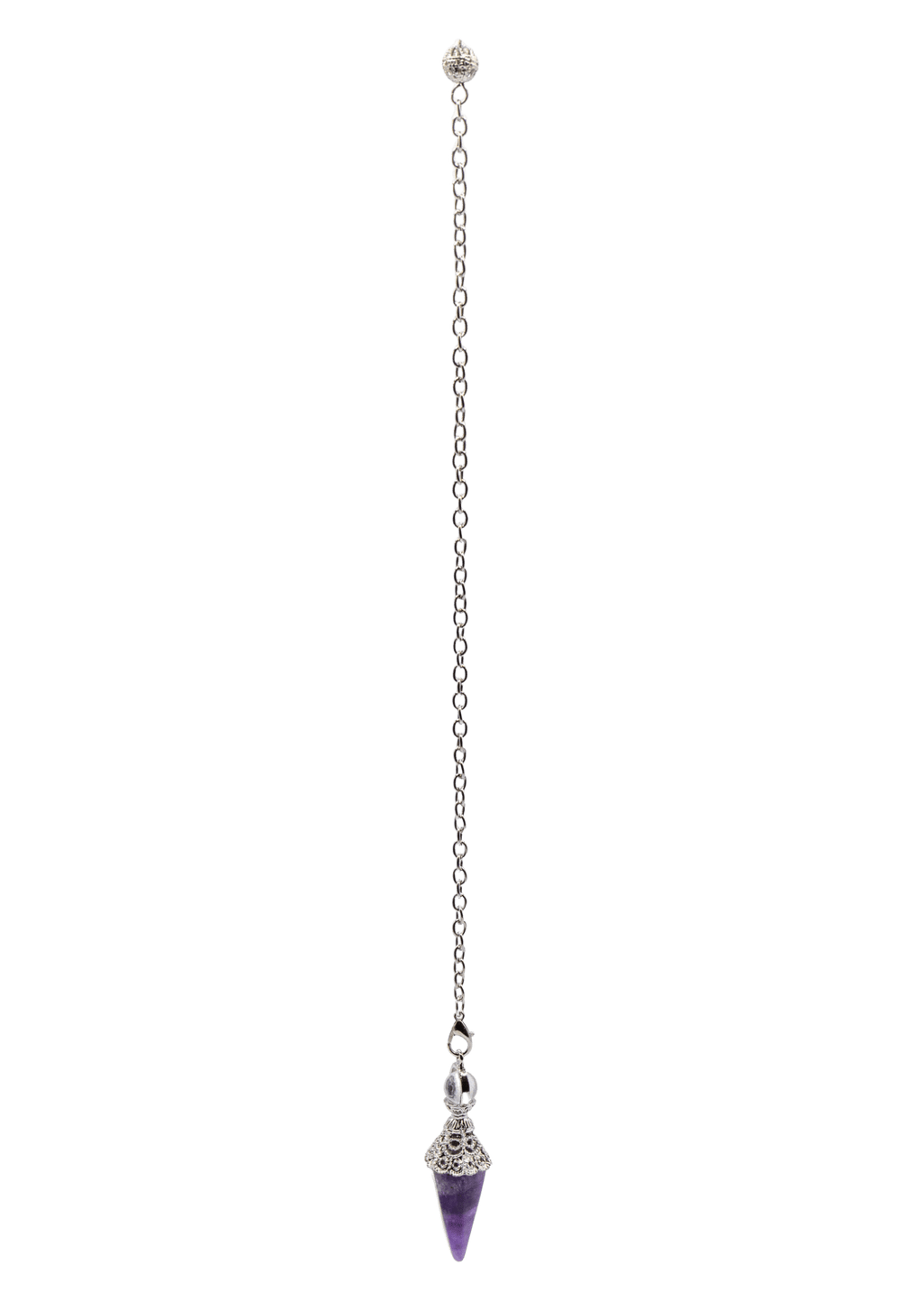Ornate Amethyst Pendulum