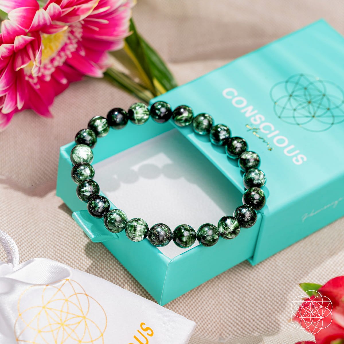 Seraphinite Bracelet - Angel Energy