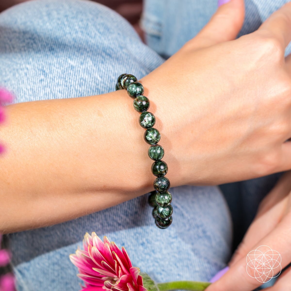Seraphinite Bracelet - Angel Energy