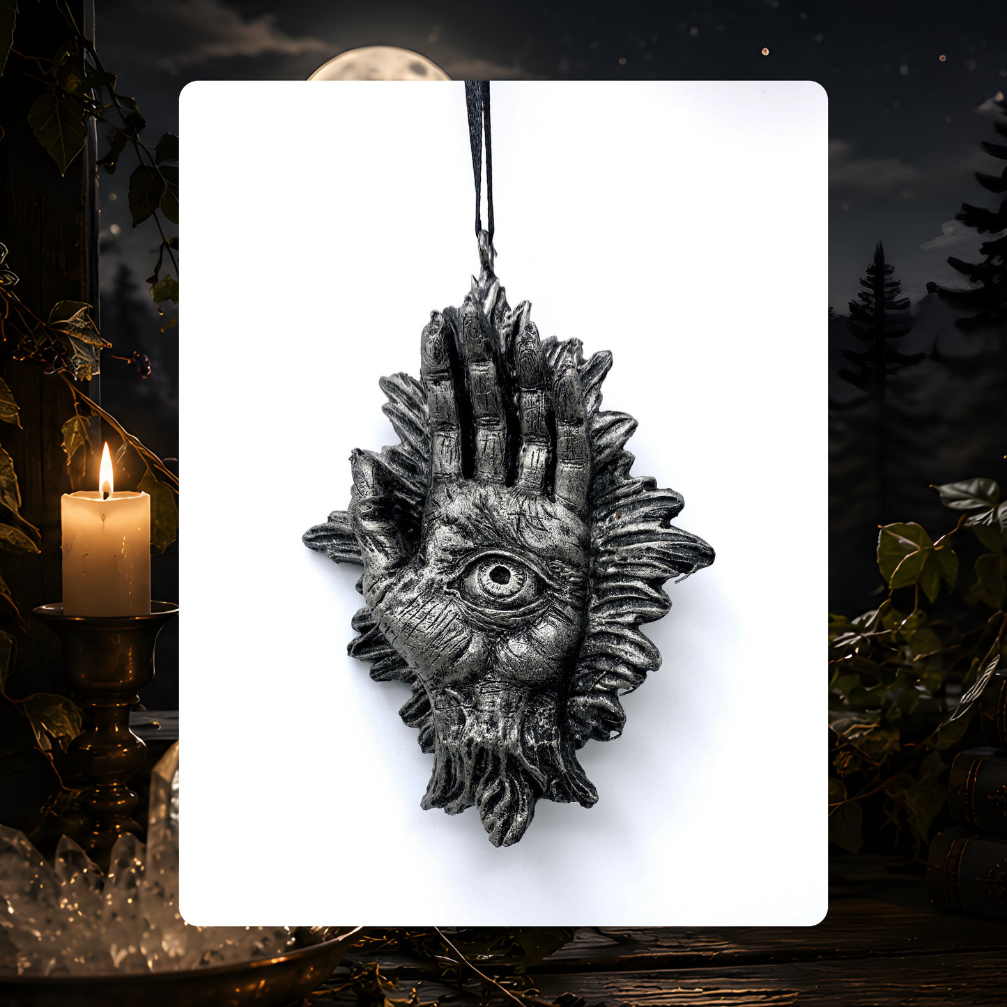 Hand of Protection Hamsa Ornament