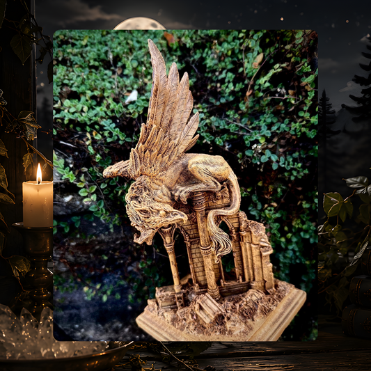 Griffin Guardian Statue