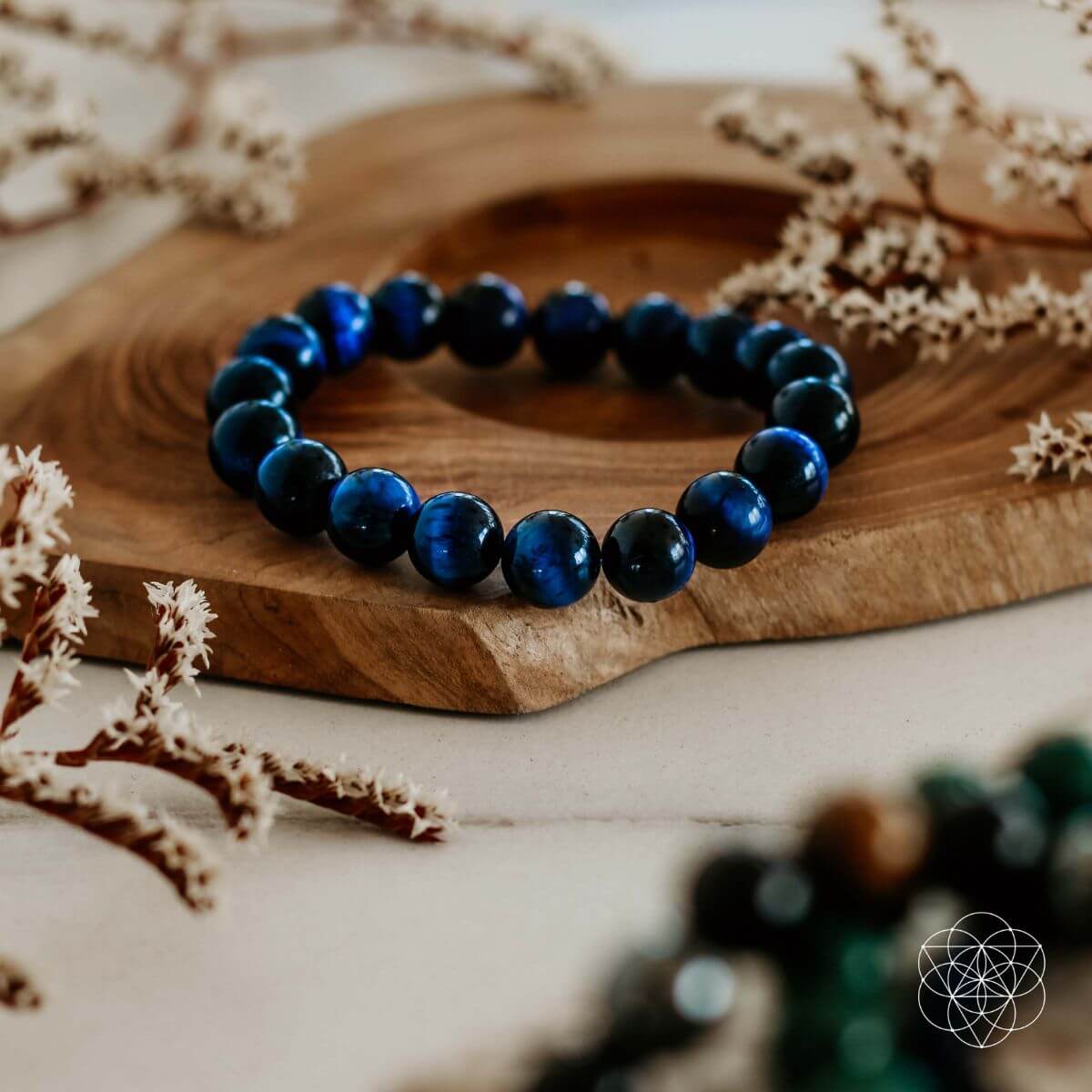 Blue Tiger's Eye Bracelet - Steady Focus