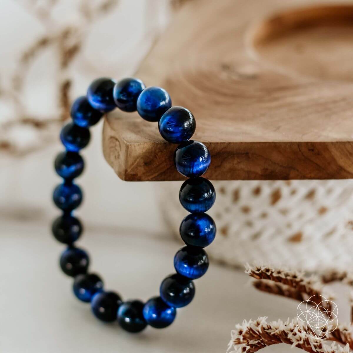 Blue Tiger's Eye Bracelet - Steady Focus