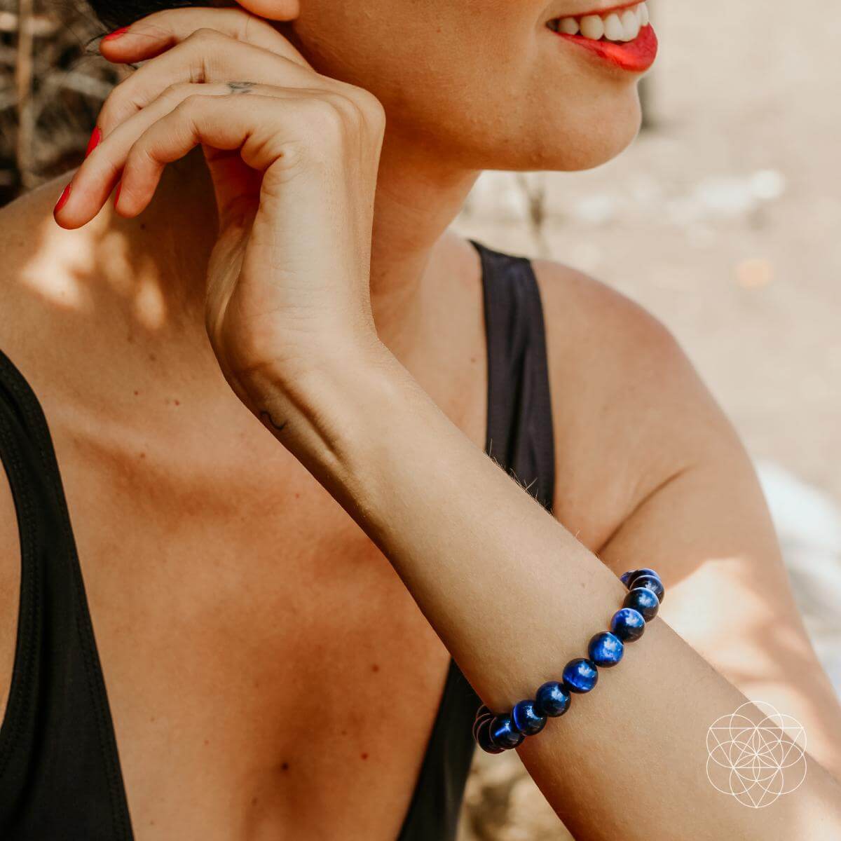 Blue Tiger's Eye Bracelet - Steady Focus