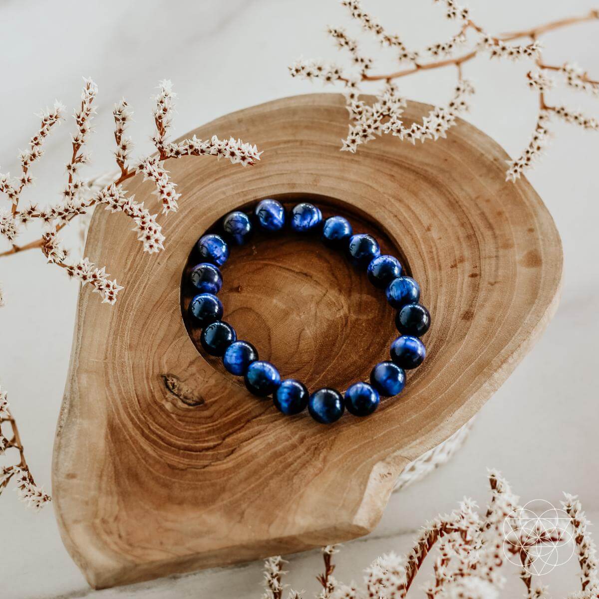 Blue Tiger's Eye Bracelet - Steady Focus