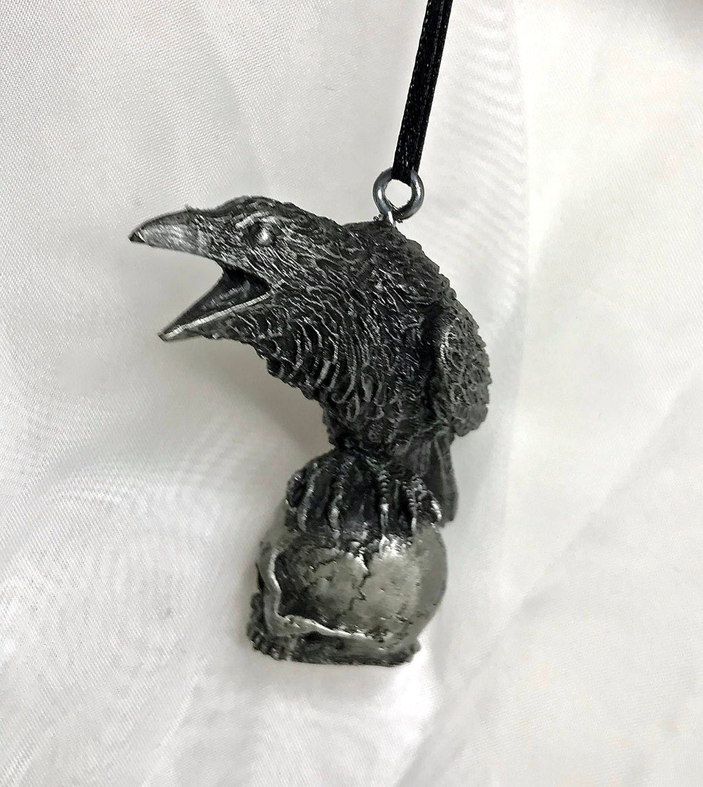 Raven & Skull Ornament