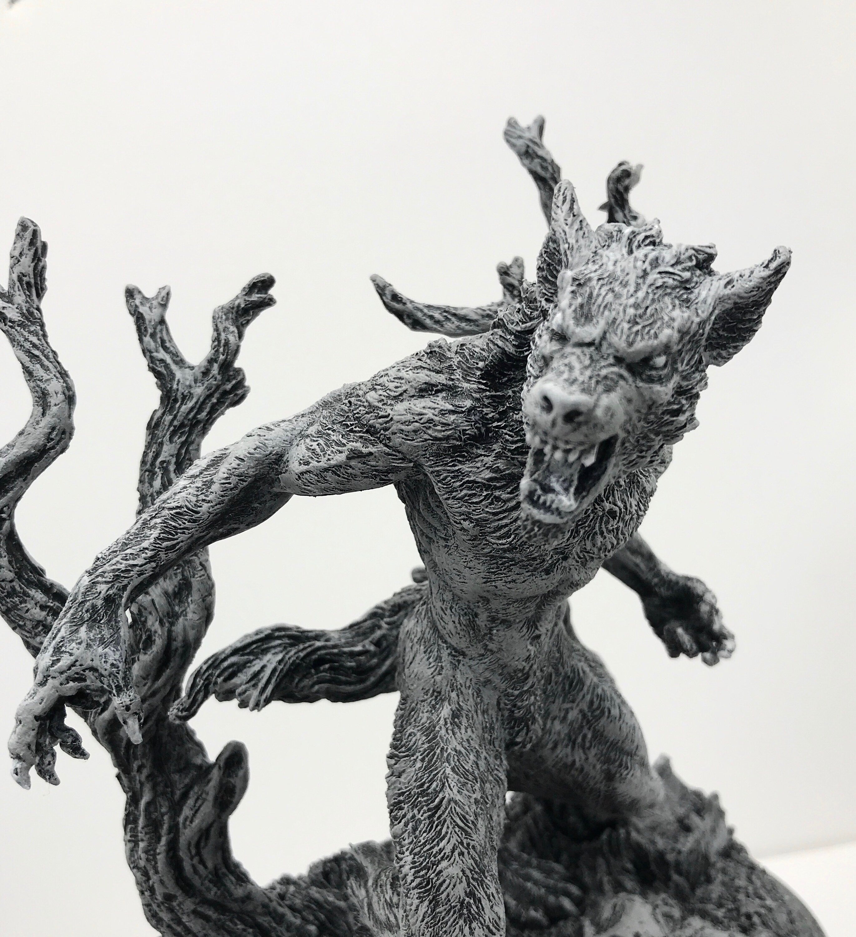 Werewolf Statue