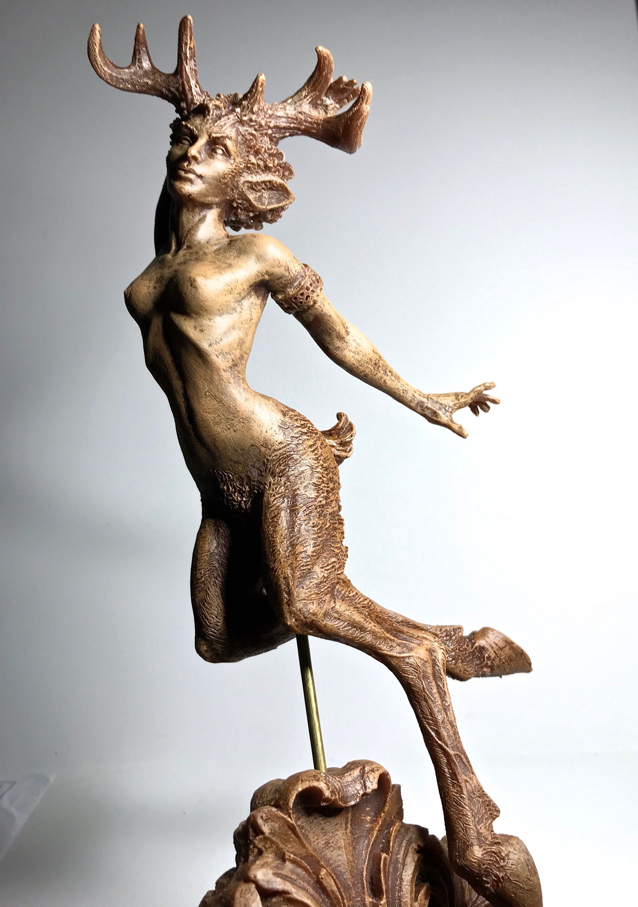 Woodland Faun Statue