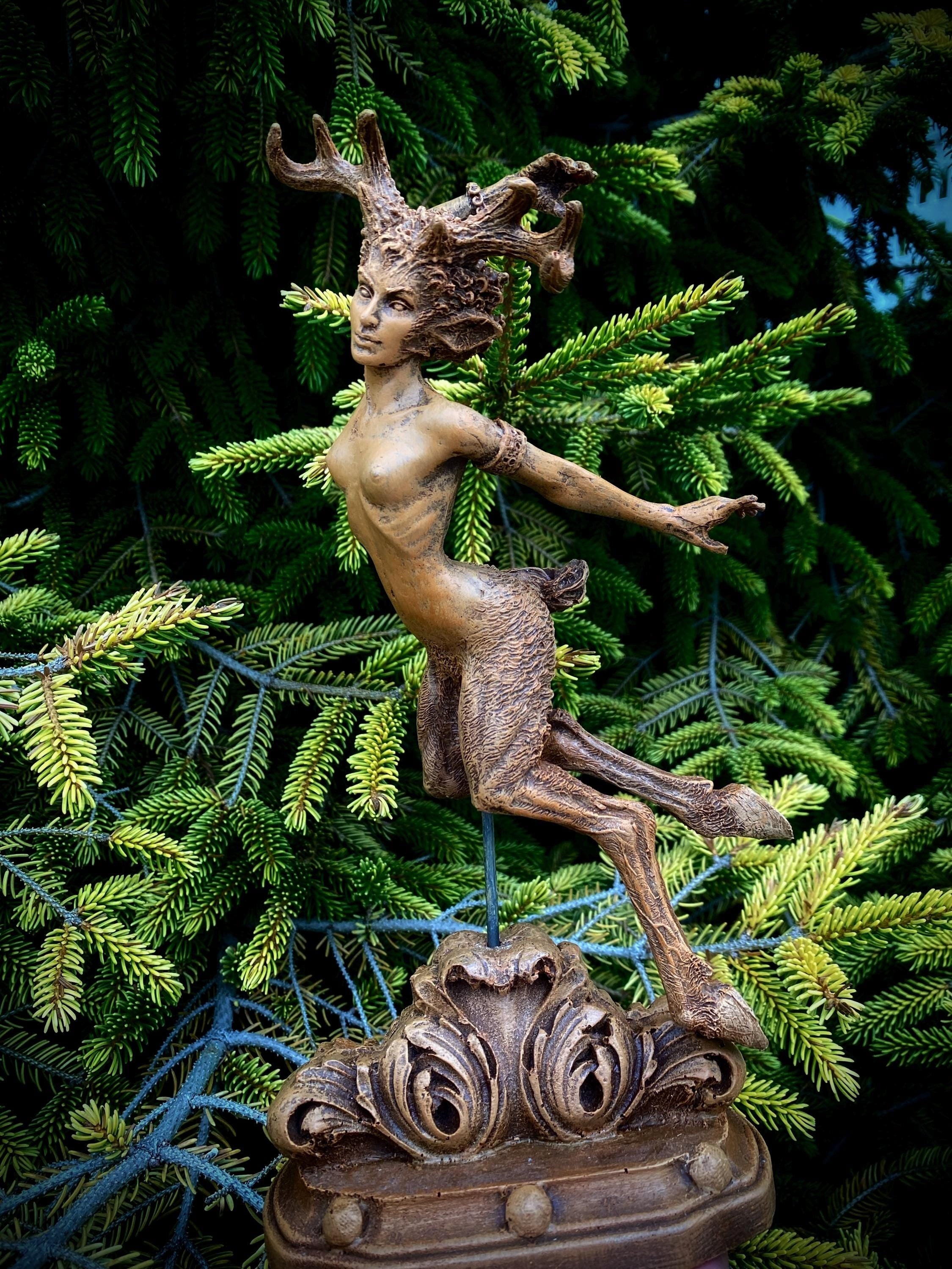 Woodland Faun Statue