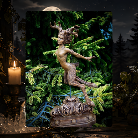 Woodland Faun Statue