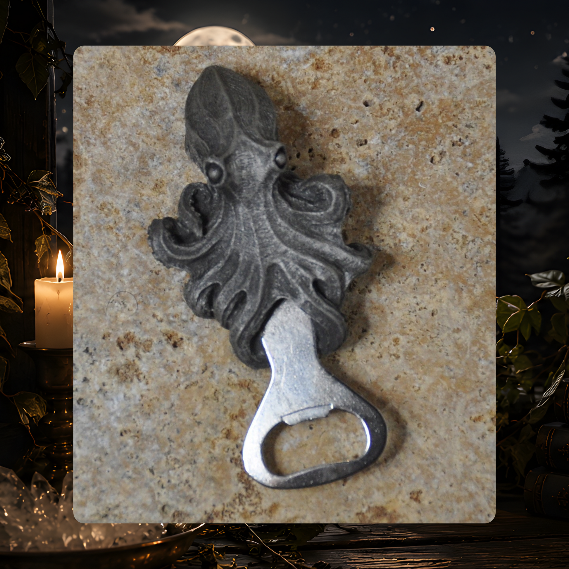 Kraken Octopus Bottle Opener