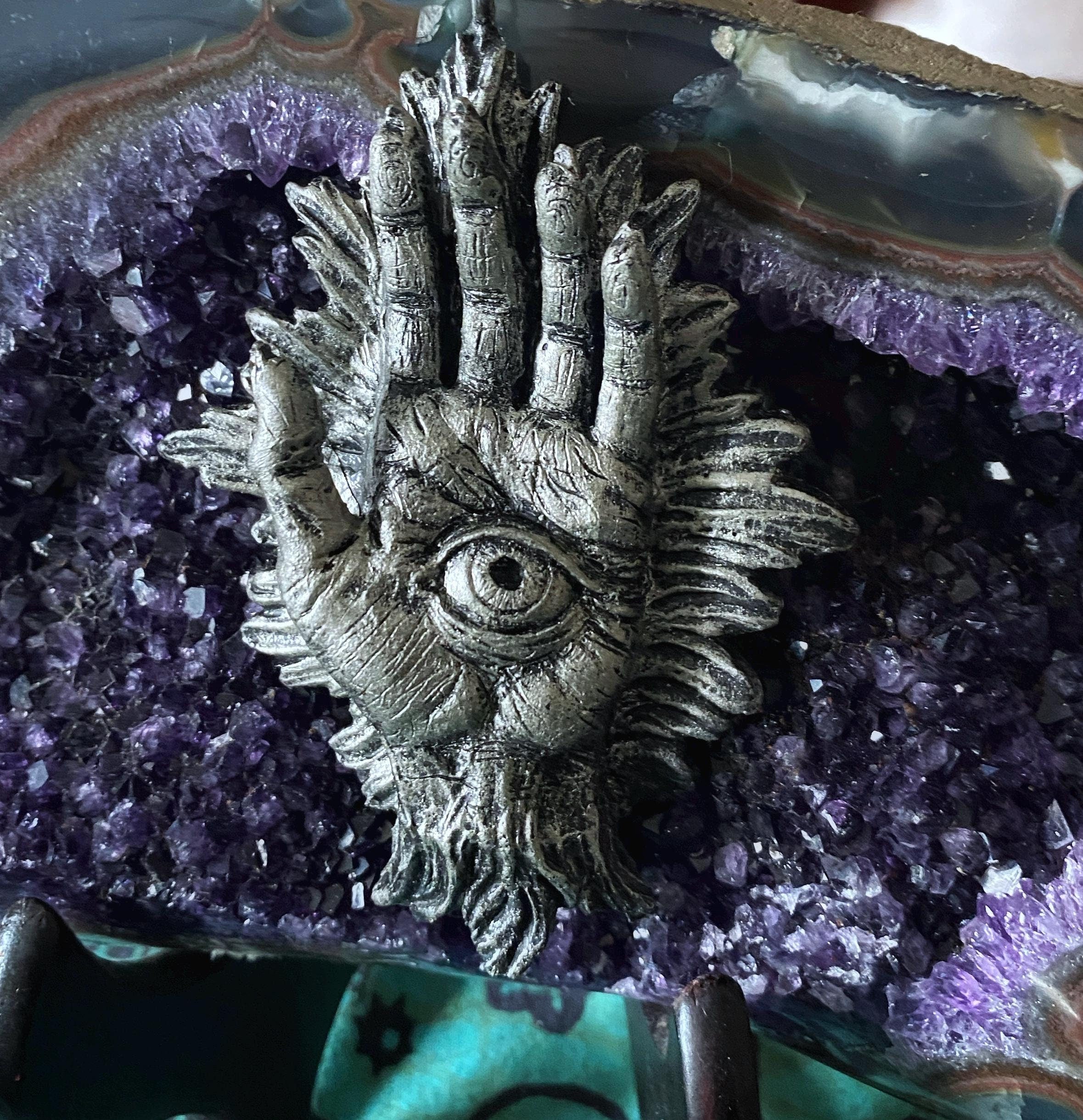Hand of Protection Hamsa Ornament