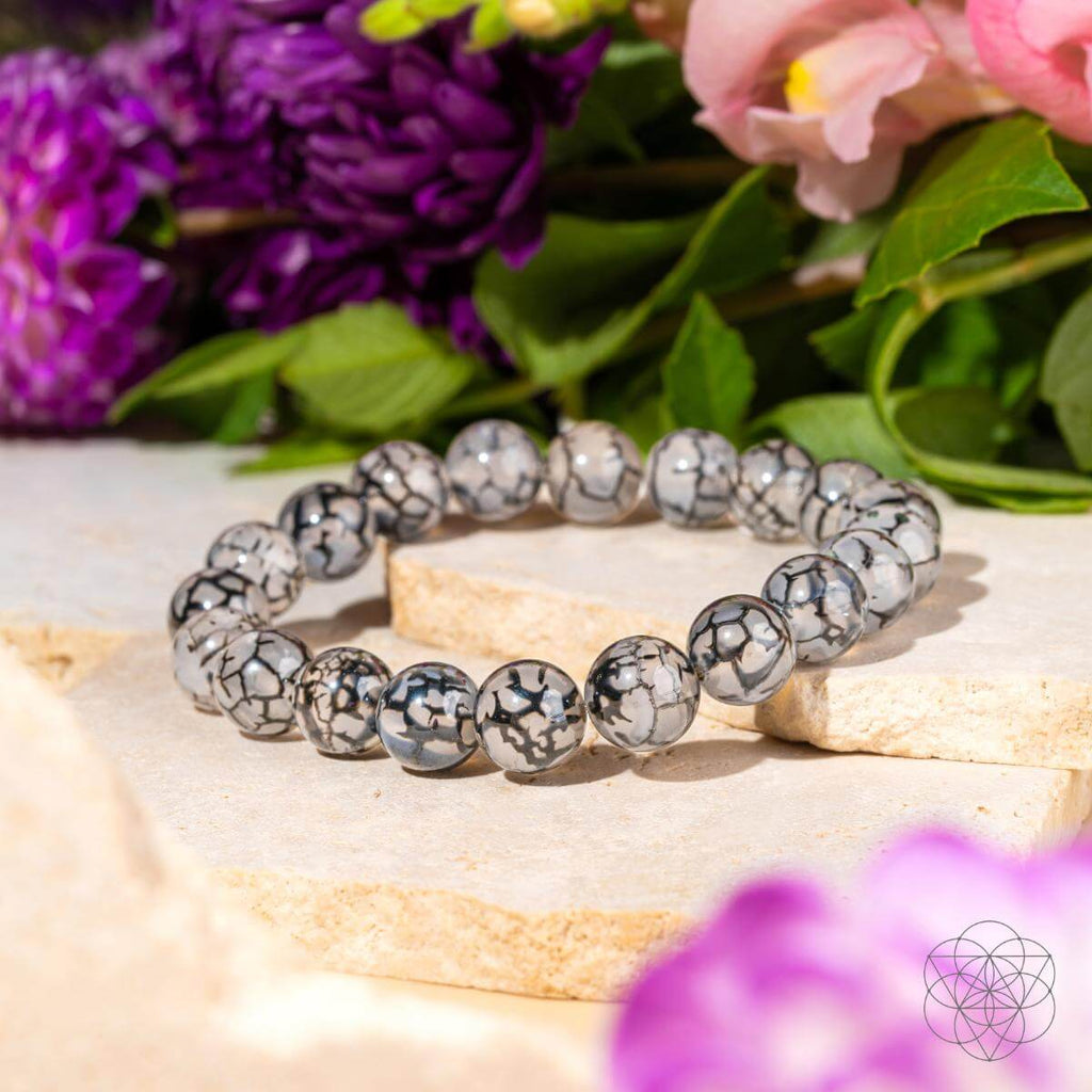 River Agate Bracelet - Calm in Chaos