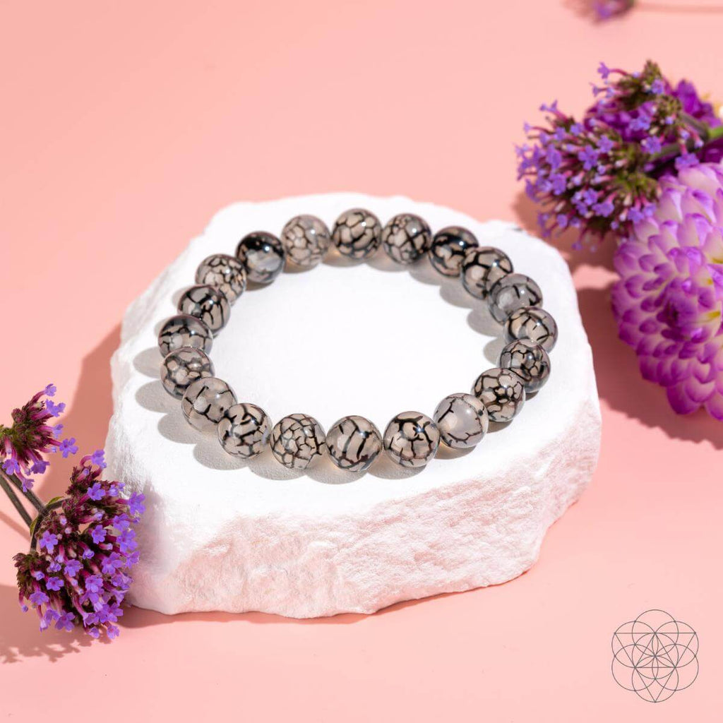 River Agate Bracelet - Calm in Chaos