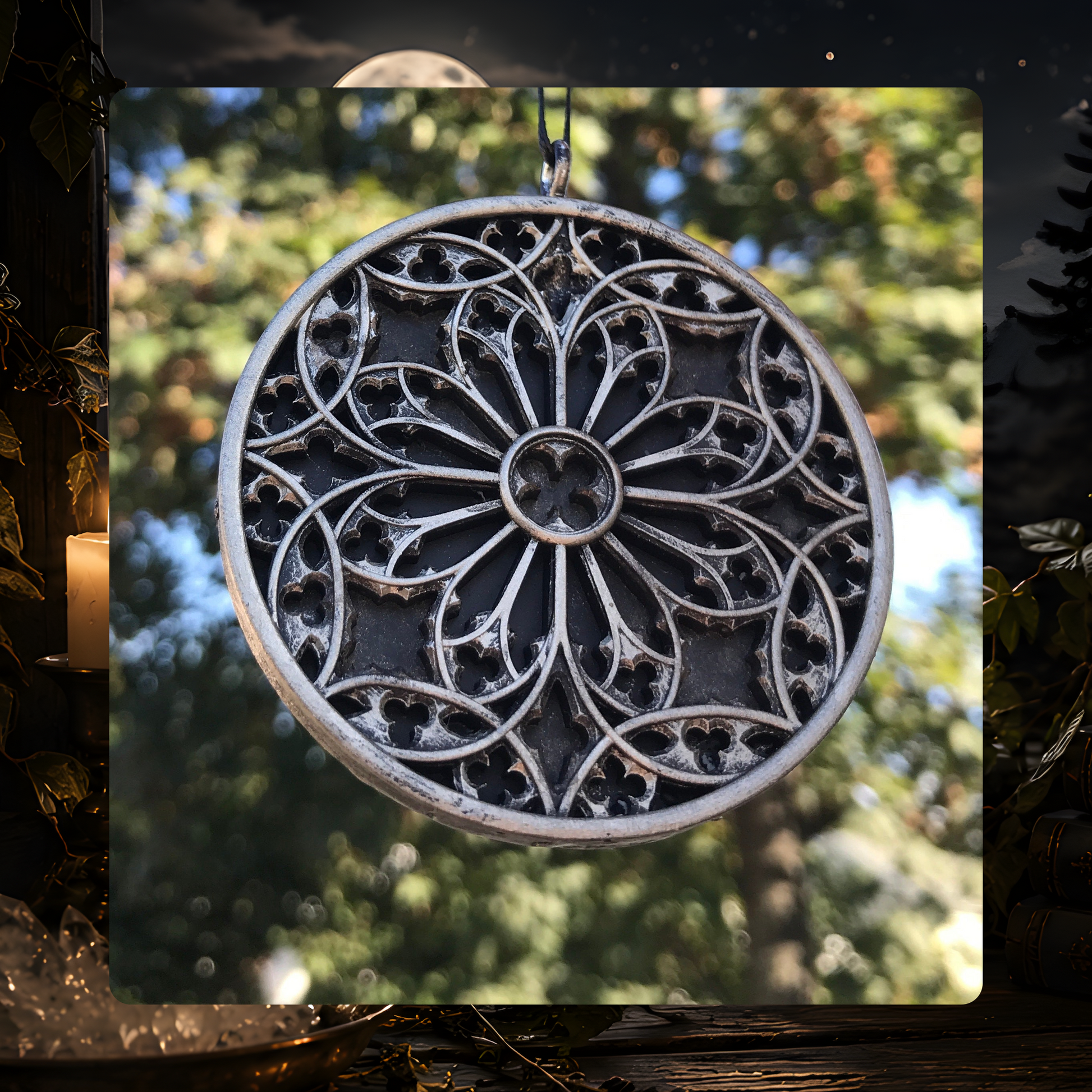 Gothic Cathedral Window Ornament