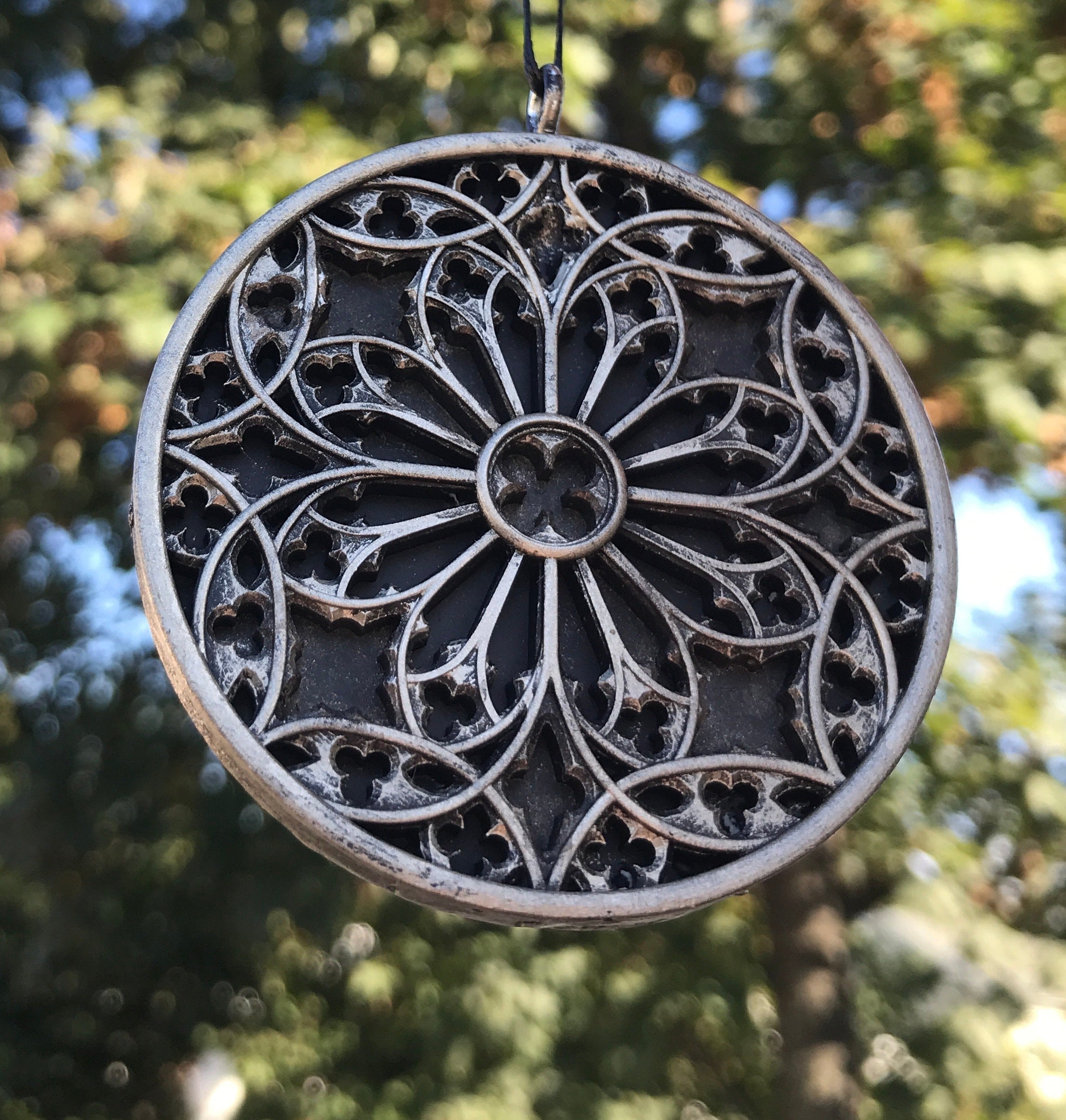 Gothic Cathedral Window Ornament