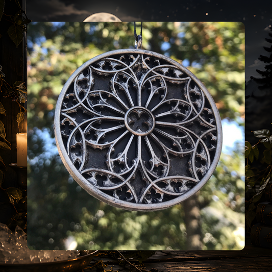 Gothic Cathedral Window Ornament