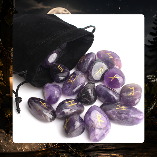 Crystal Rune Stone Set