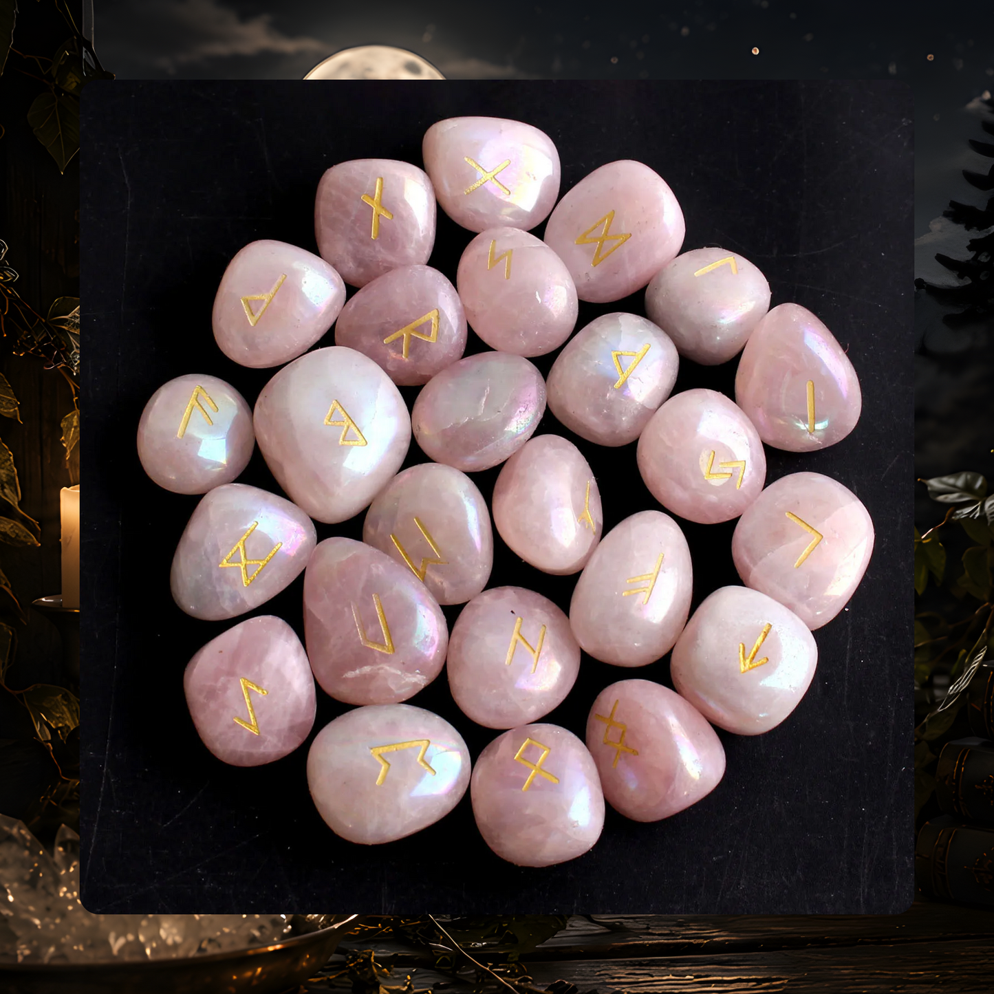 Crystal Rune Stone Set