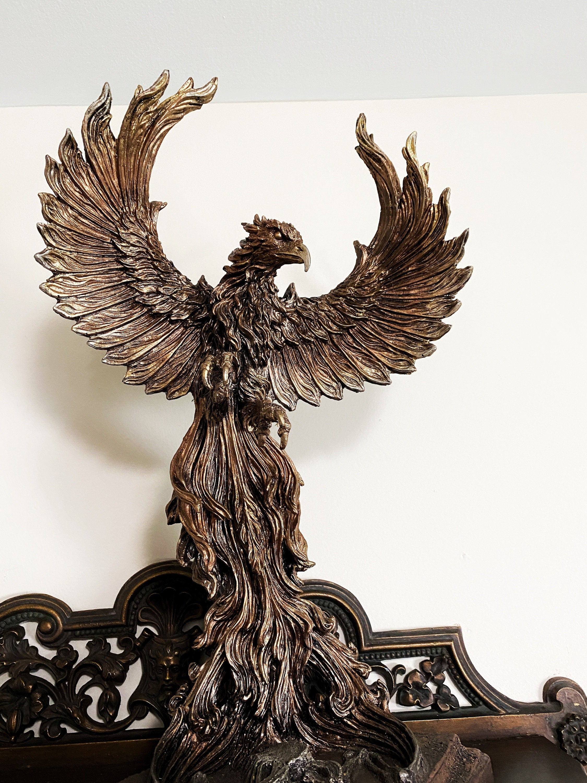 Phoenix Rising Statue