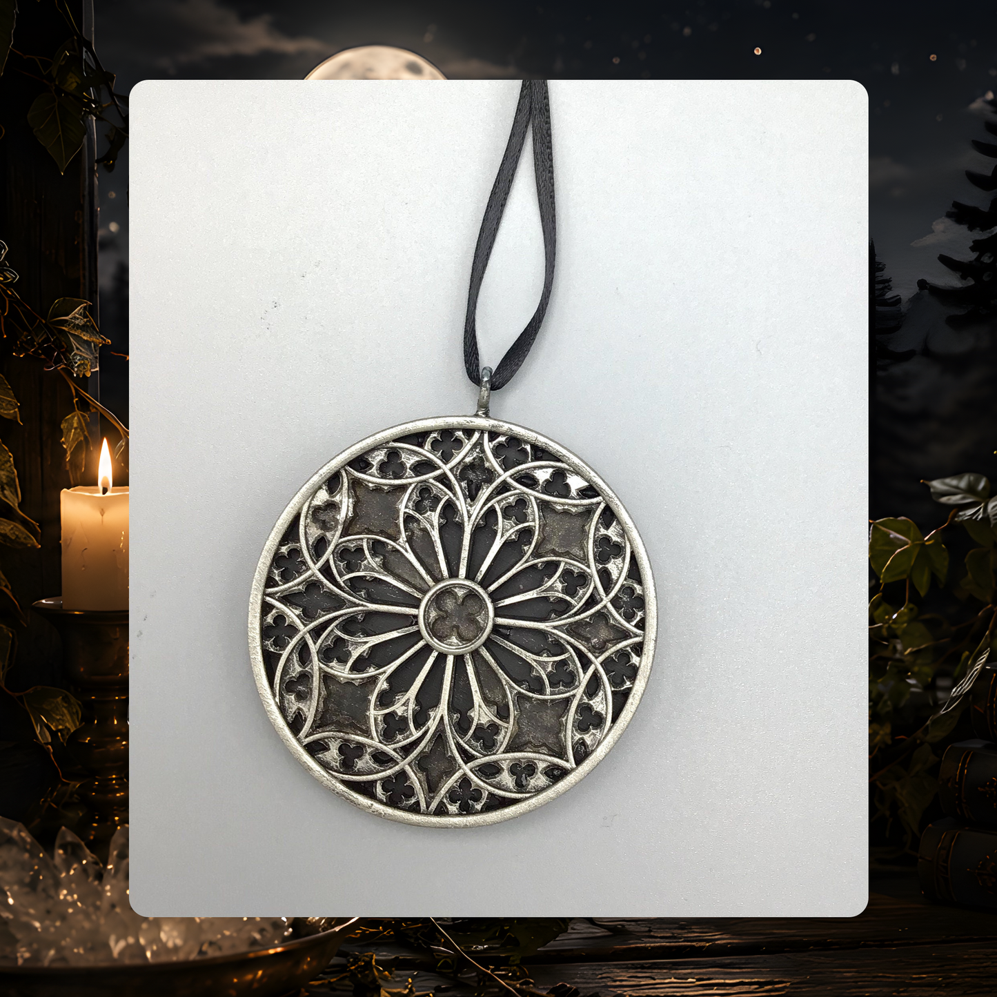 Gothic Cathedral Window Ornament