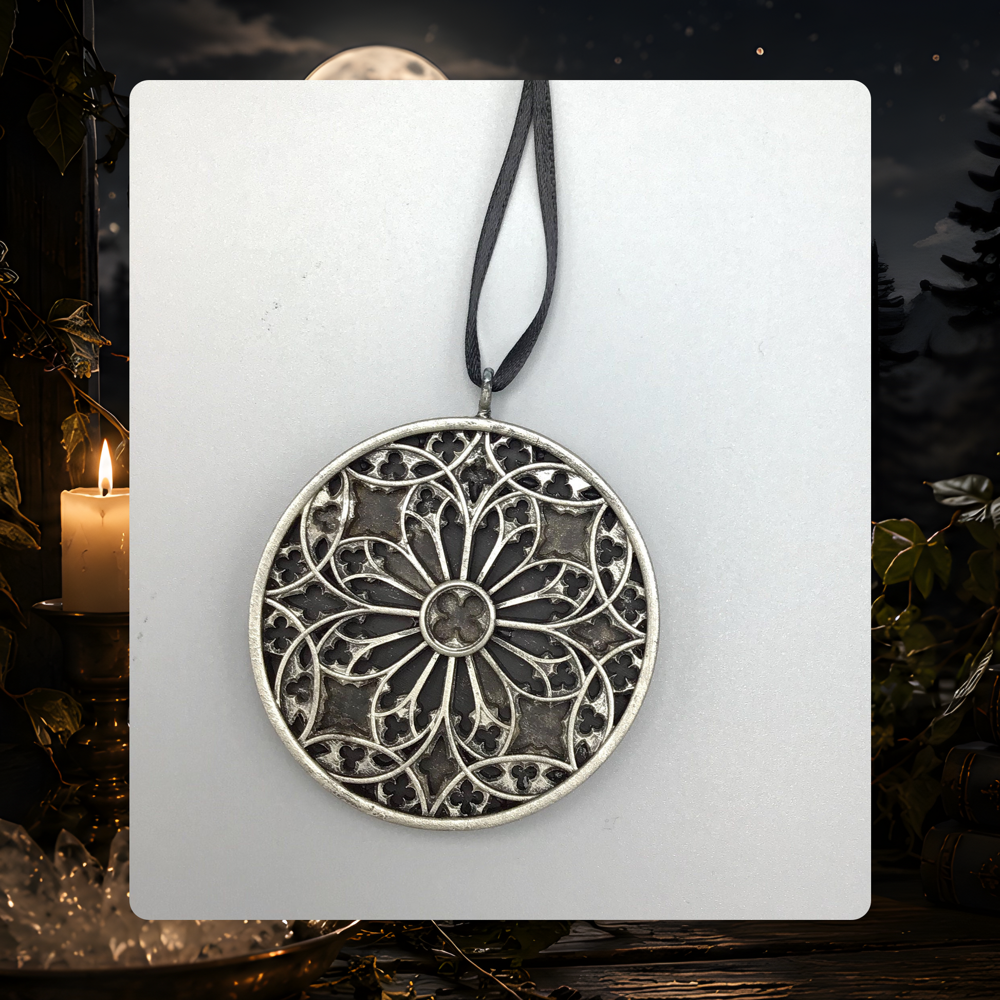 Gothic Cathedral Window Ornament