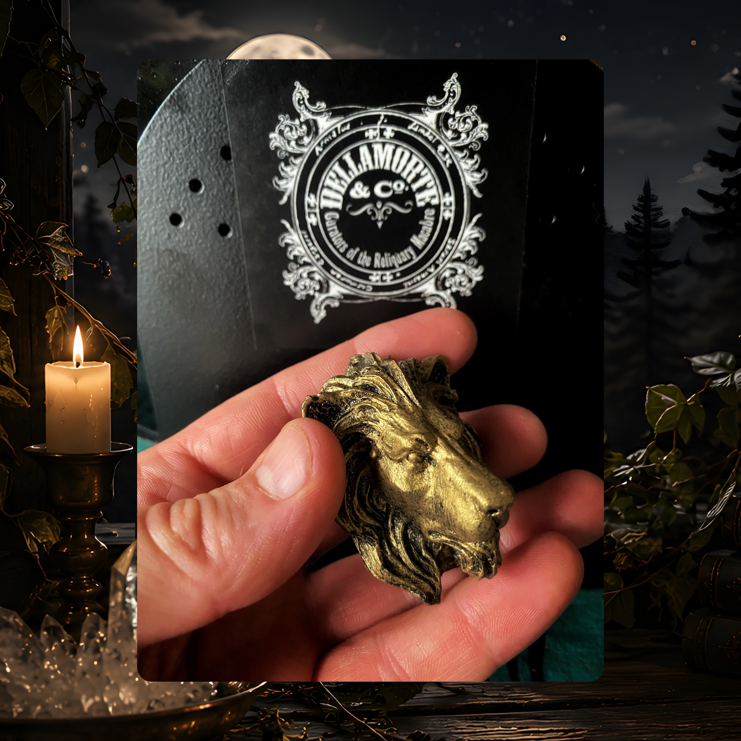 Lion's Head Magnet