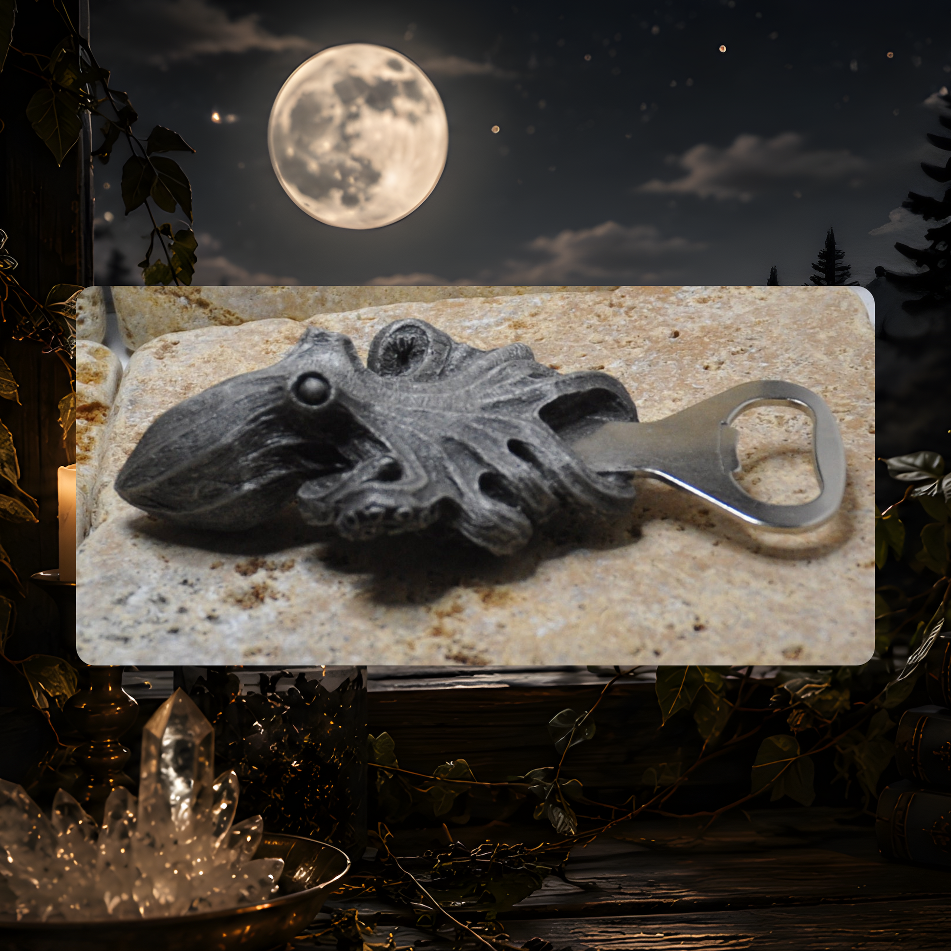 Kraken Octopus Bottle Opener