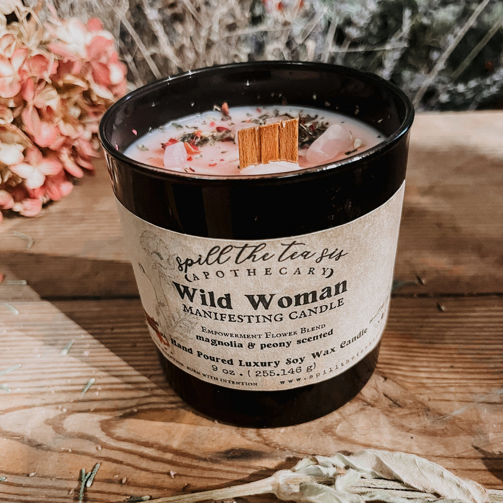 Wild Woman Goddess Candle