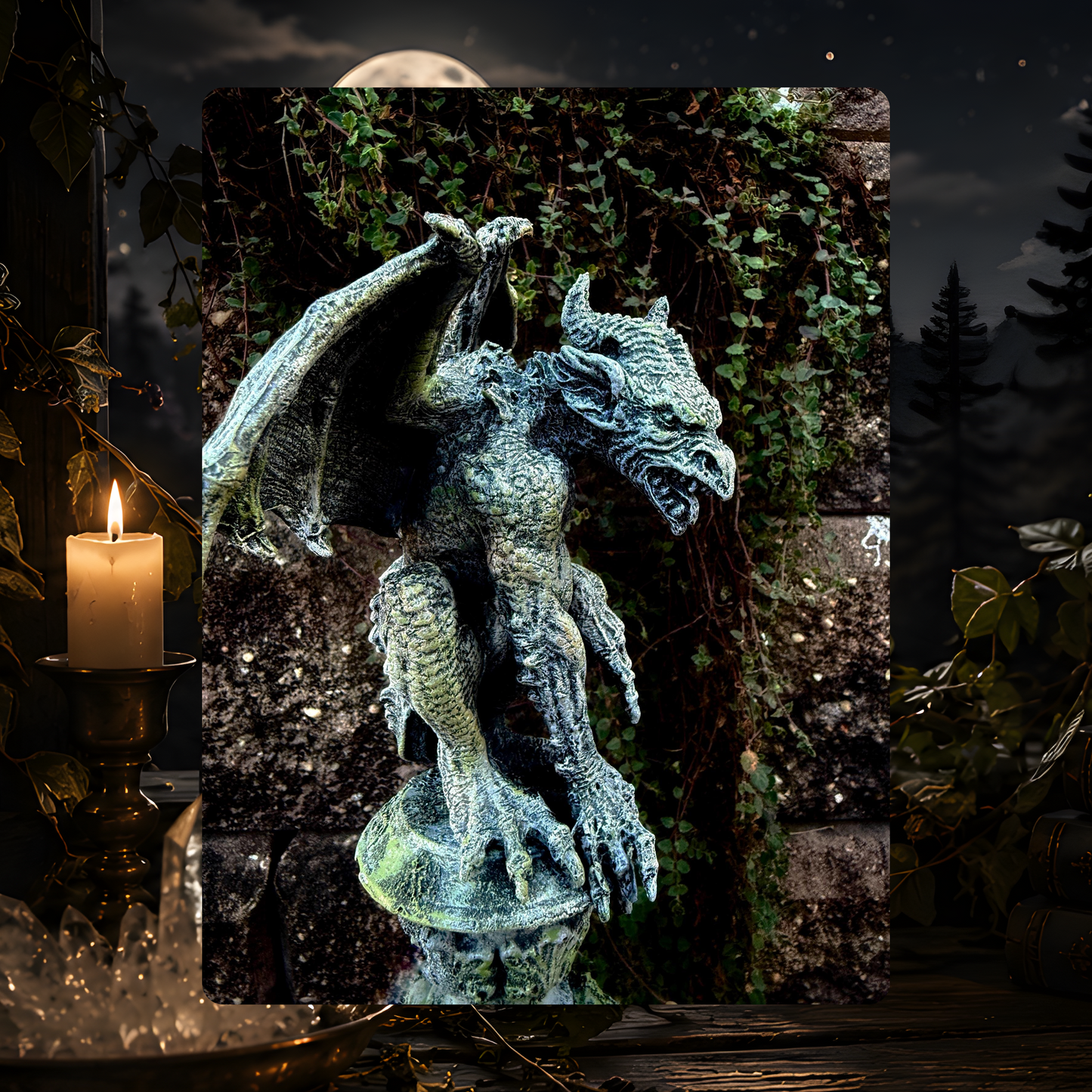 Medieval Gargoyle Statue