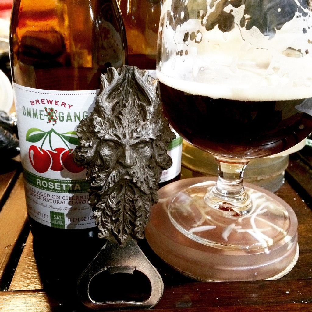 Green Man Bottle Opener