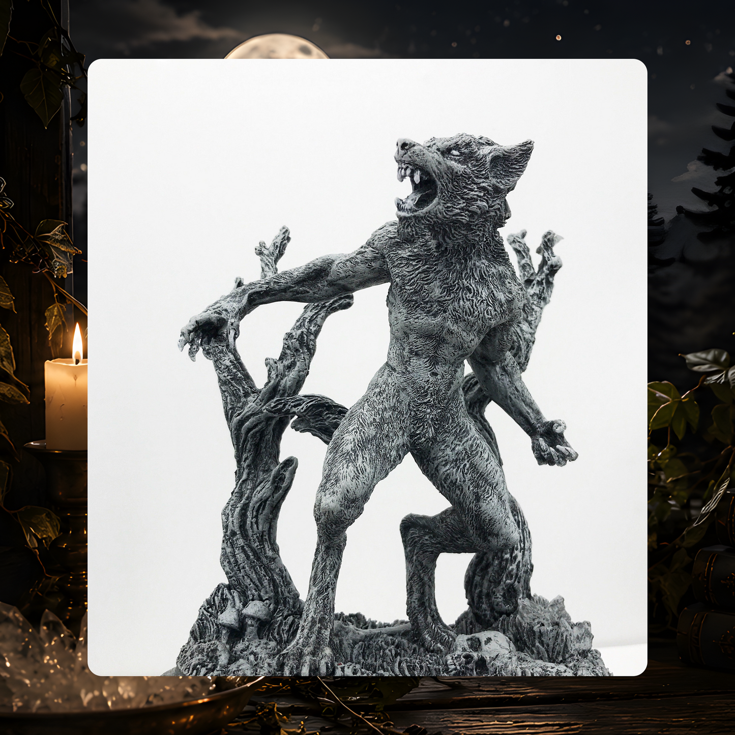 Werewolf Statue