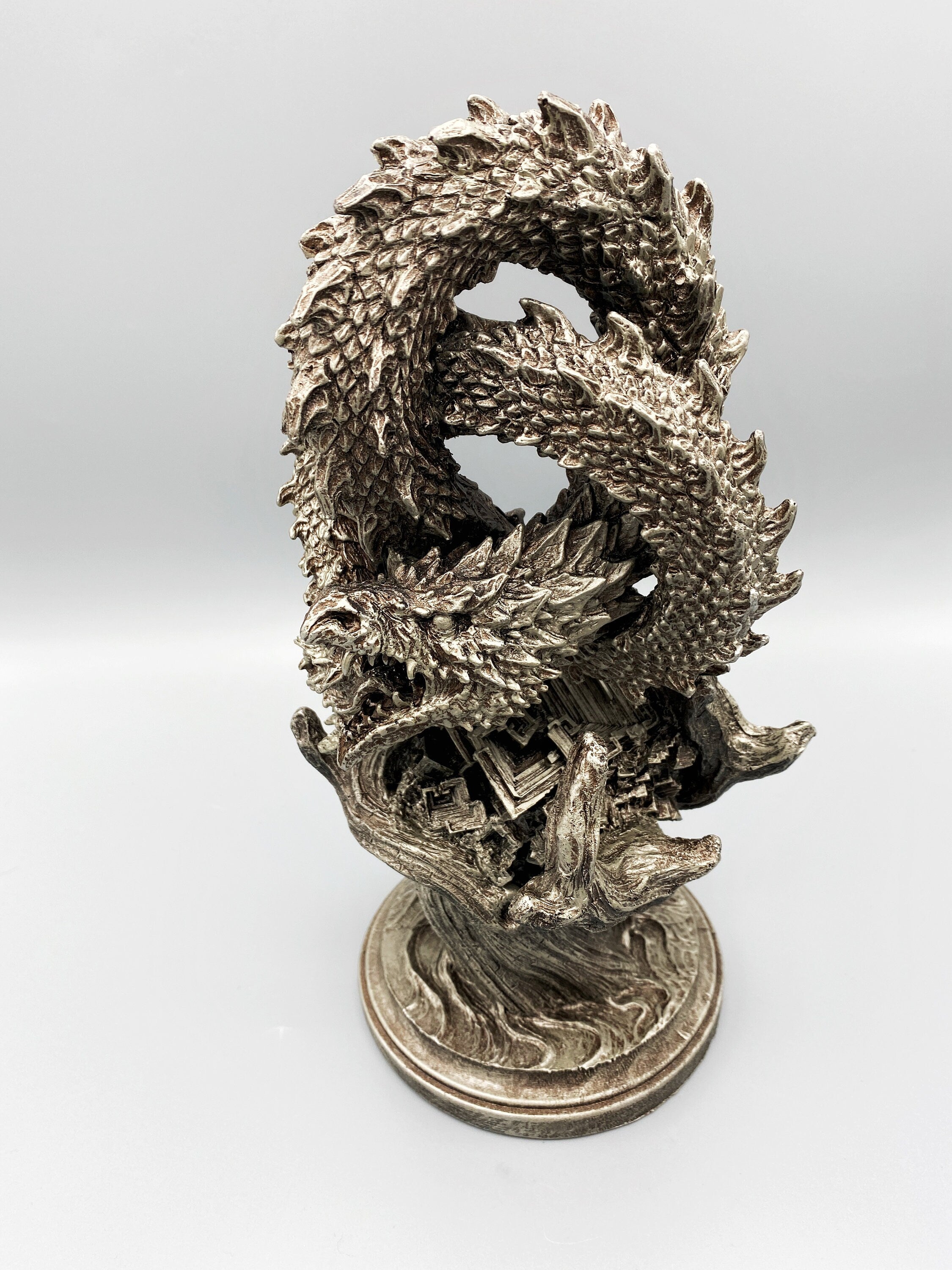 Ouroboros World Serpent Statue
