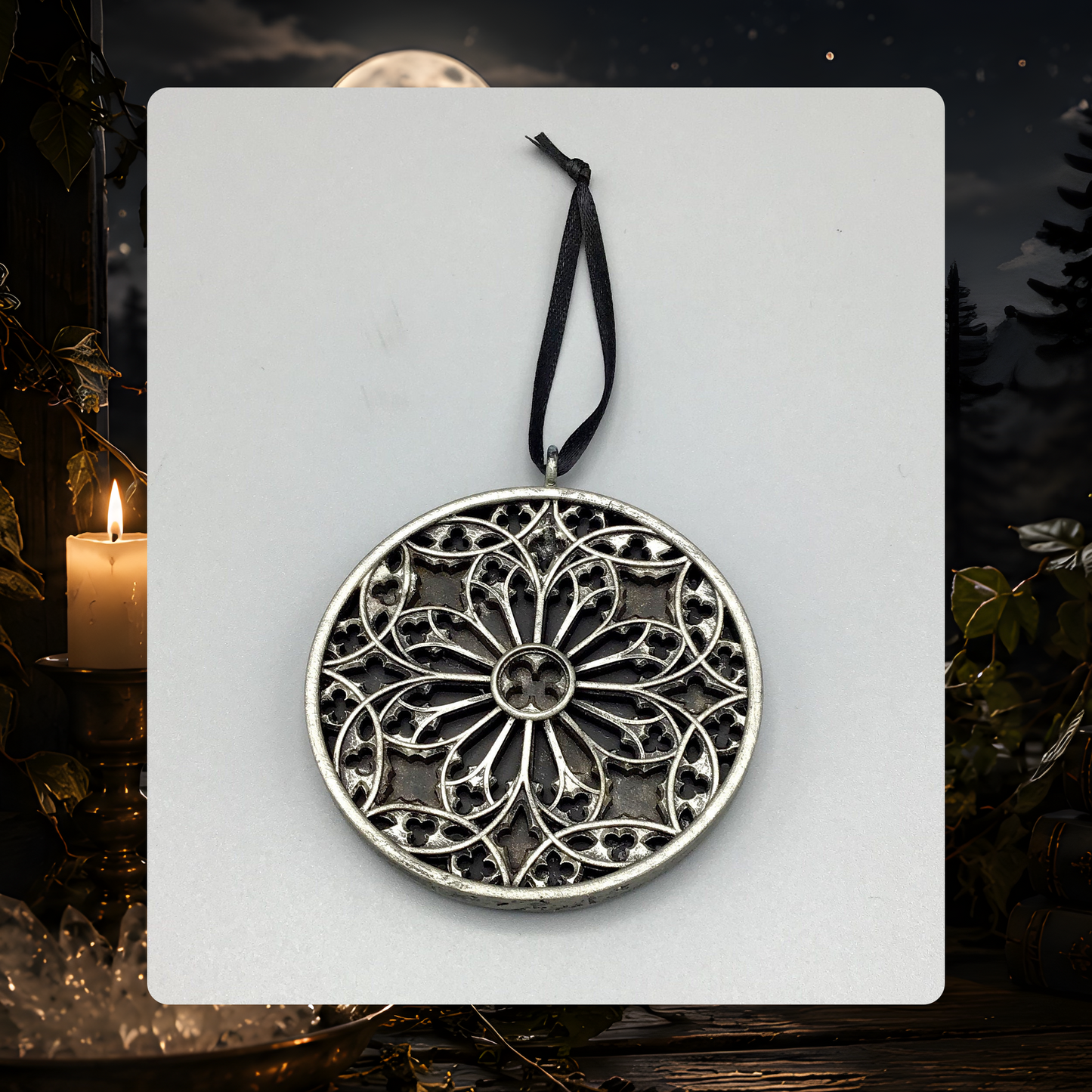 Gothic Cathedral Window Ornament