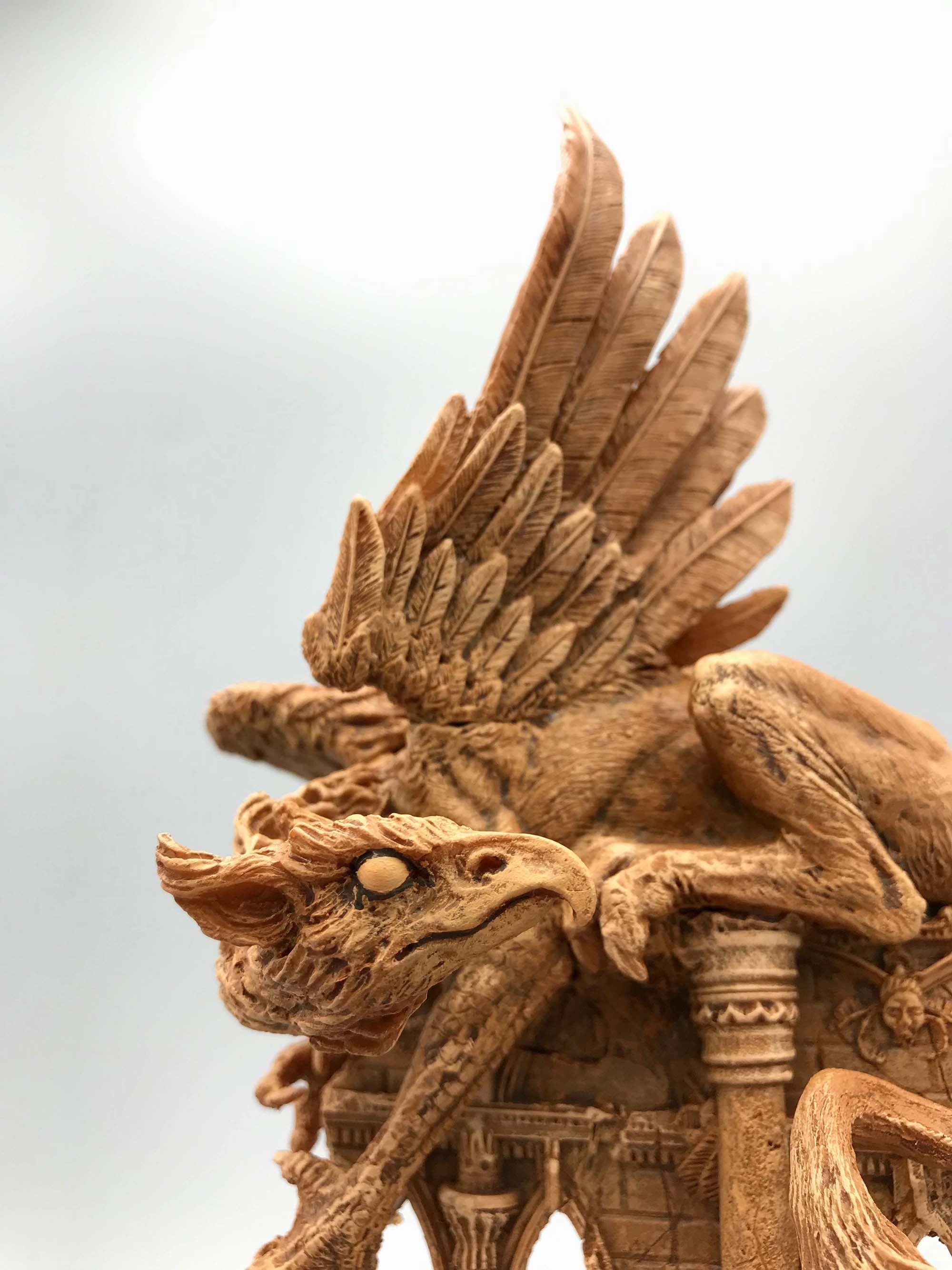 Griffin Guardian Statue