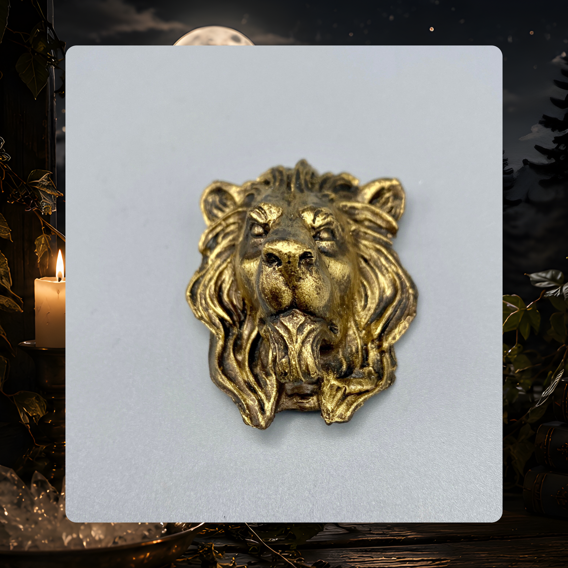 Lion's Head Magnet