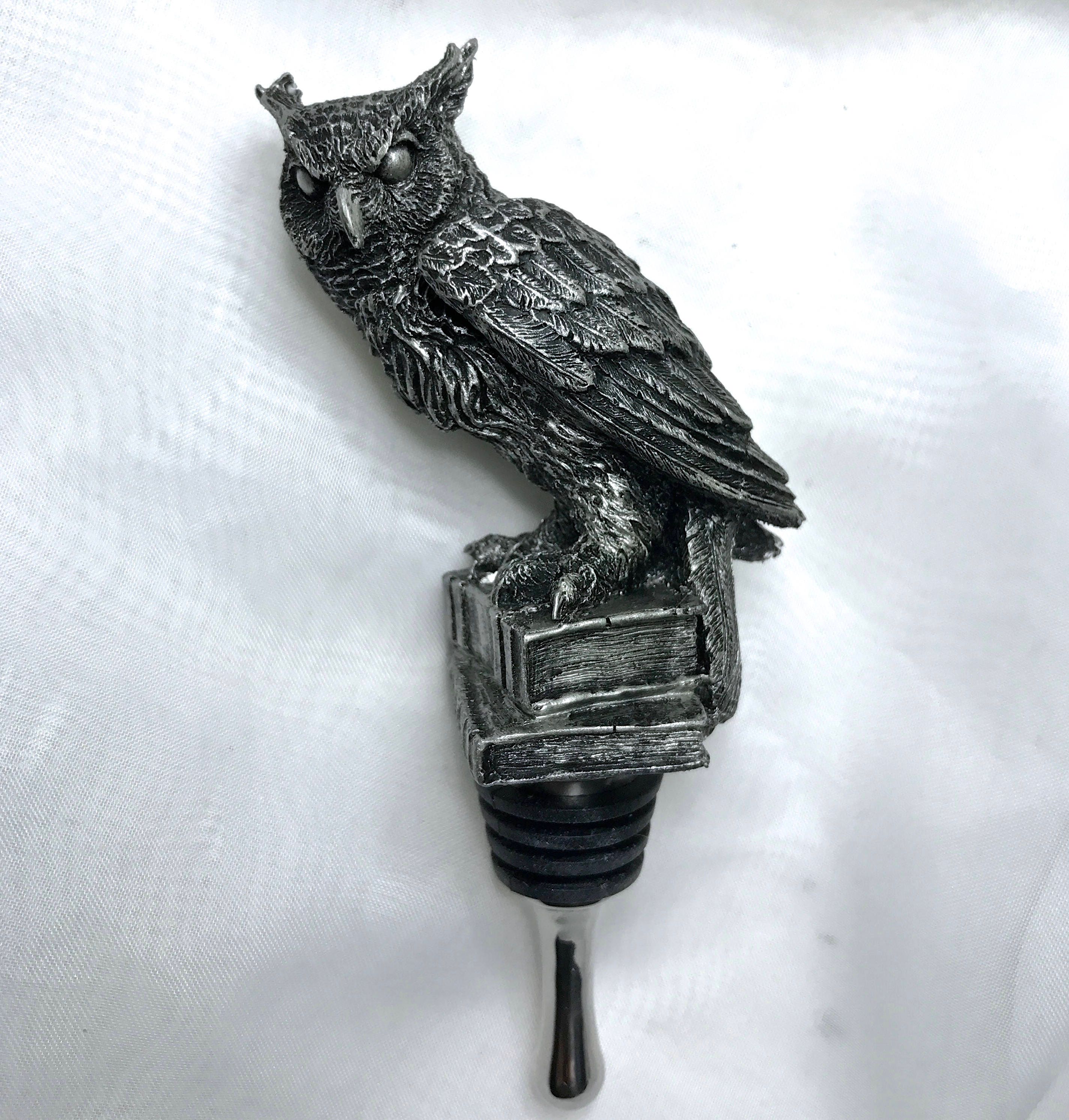 Horned Owl Wine Stopper