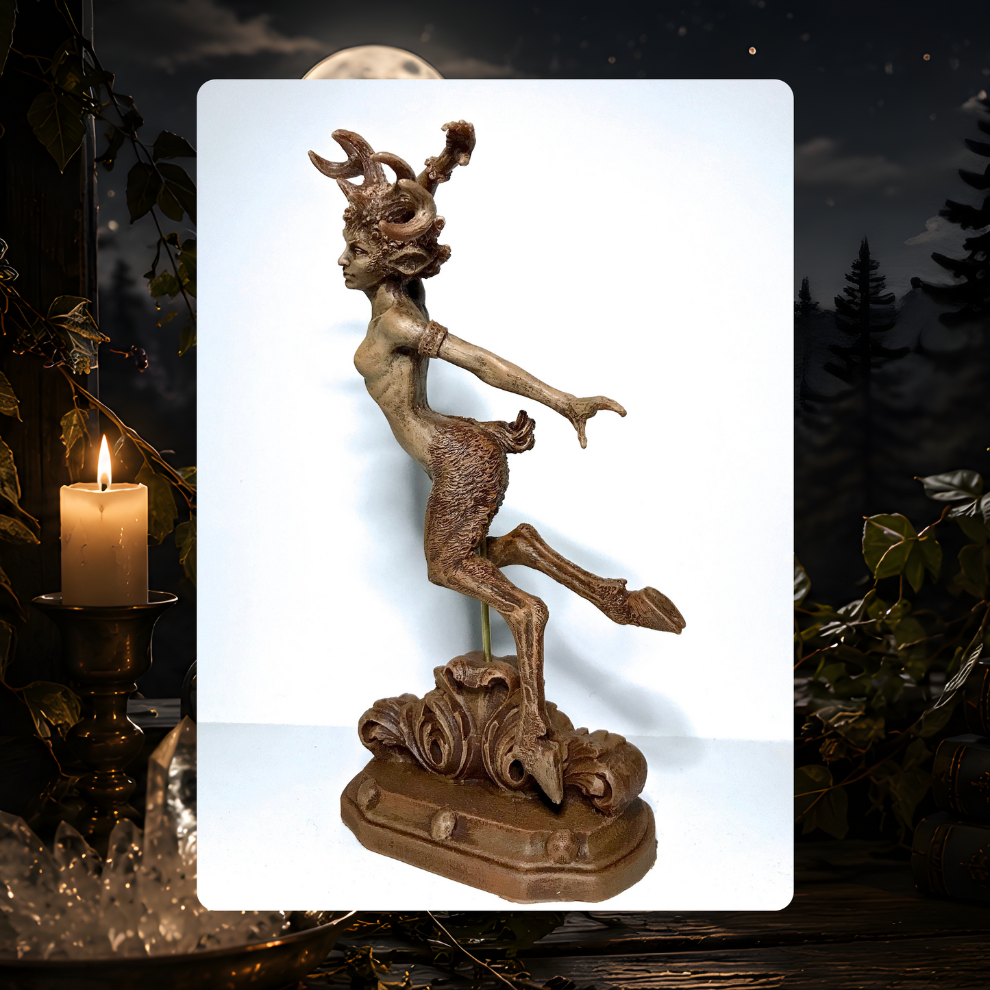 Woodland Faun Statue