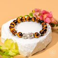 Tiger's Eye & Pixiu Bracelet - Fortune Flows