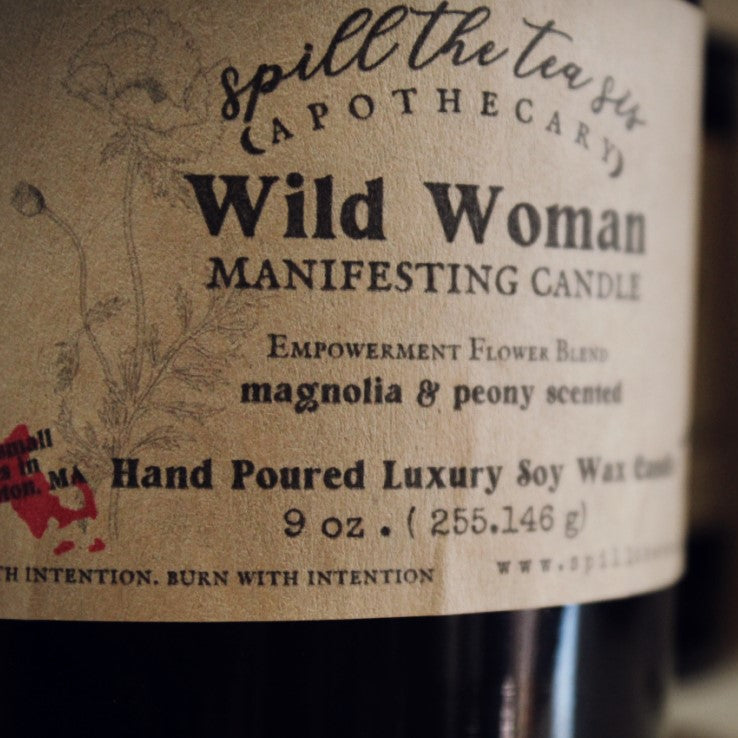 Wild Woman Goddess Candle