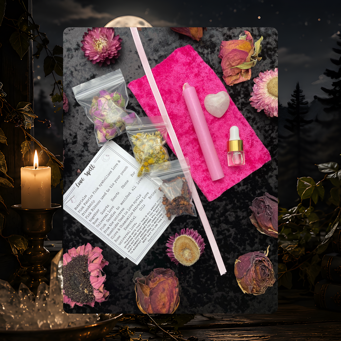Love Spell Ritual Kit