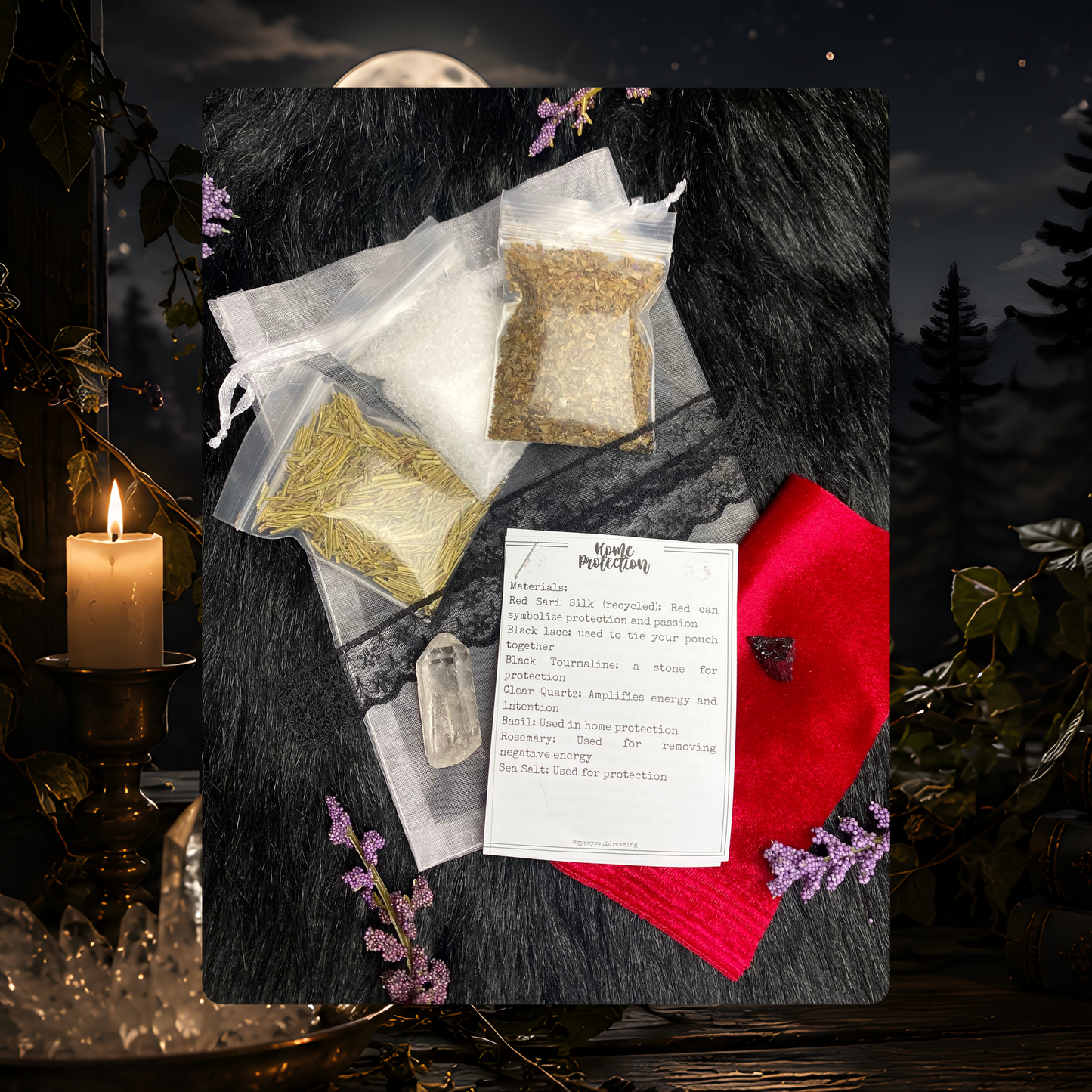 Home Protection Spell Kit